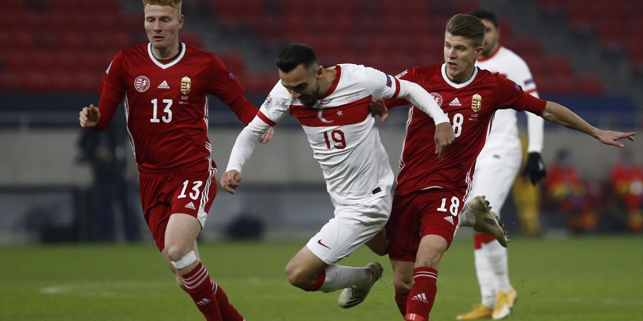A Milli Futbol Takımı, Macaristan'a deplasmanda mağlup oldu