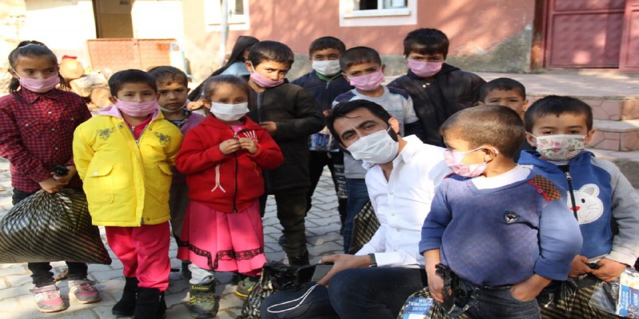 Kahramanmaraş’ta çocukların kanatsız meleği oldu