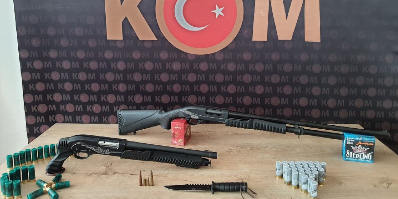 Kahramanmaraş’ta silah kaçakçılığı operasyonu