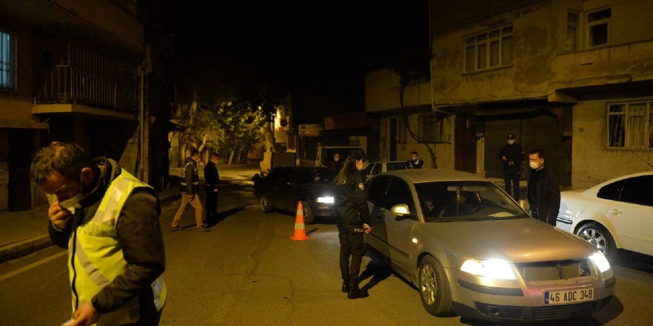 Kahramanmaraş’ta drone destekli huzur operasyonu