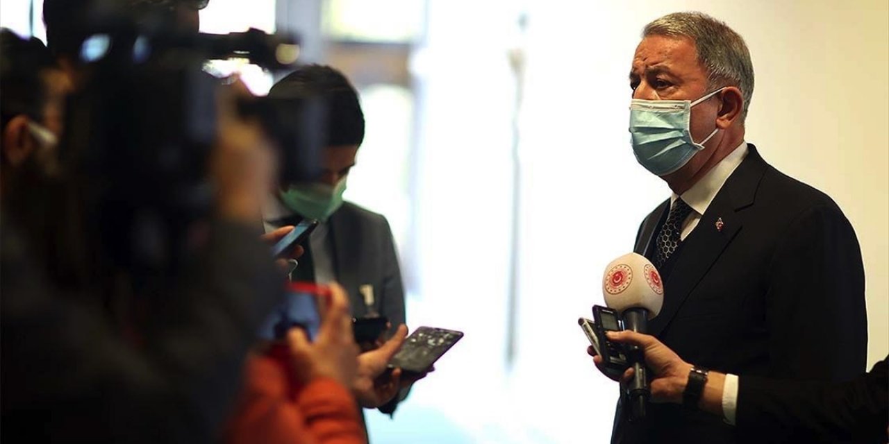 Bakan Akar: İrini Harekatı başlangıcından beri sakat doğmuş bir harekat