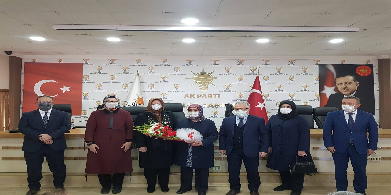 AK Parti Afşin Kadın Kolları Başkanlığında devir teslim töreni