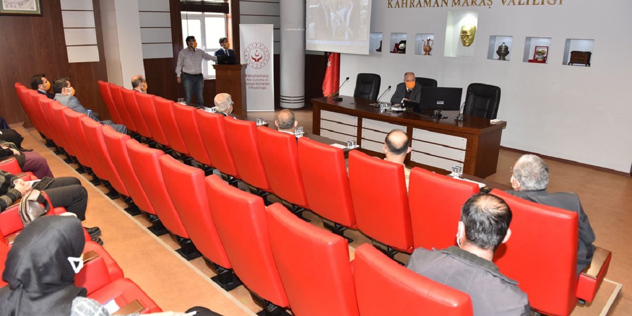 Kahramanmaraş'ta Kadına Yönelik Şiddetle Mücadele toplantısı yapıldı