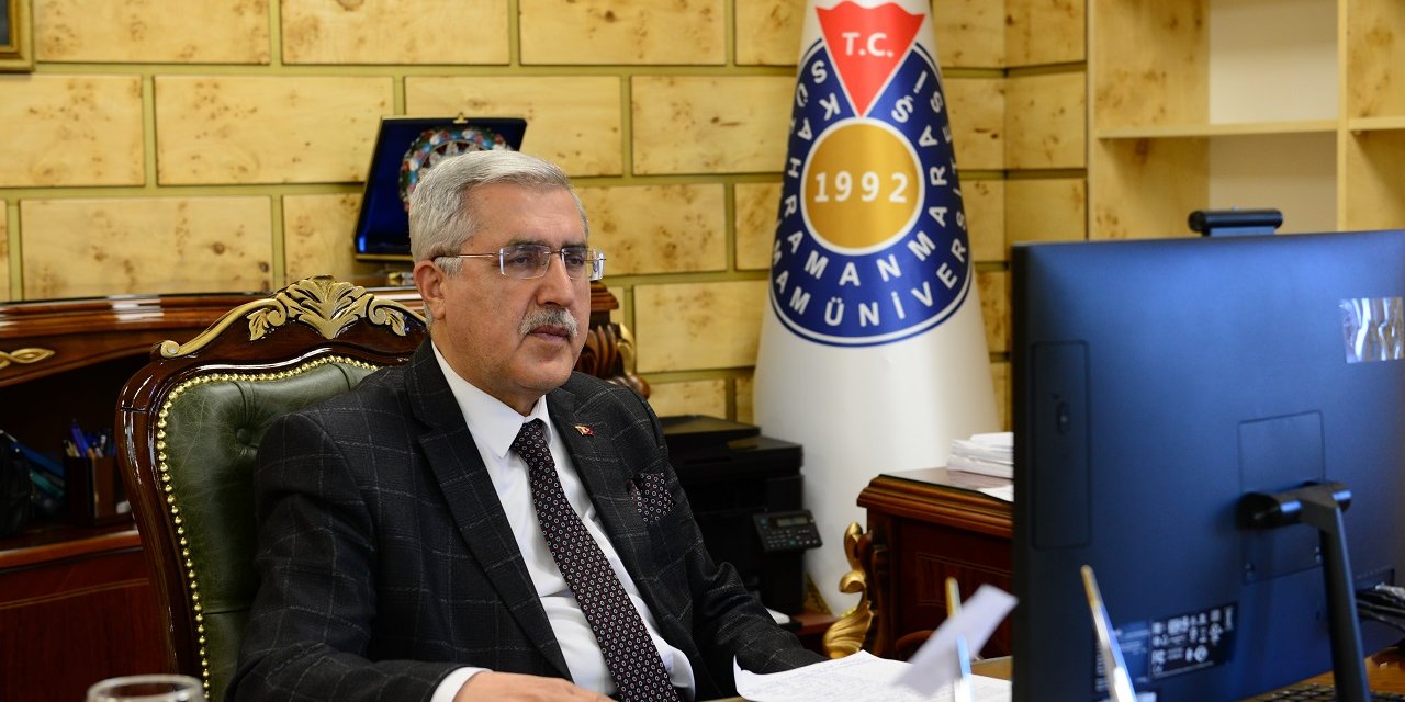 KSÜ Rektörü Can, Üniversite TV 24 Kasım Öğretmenler Günü özel yayınına katıldı