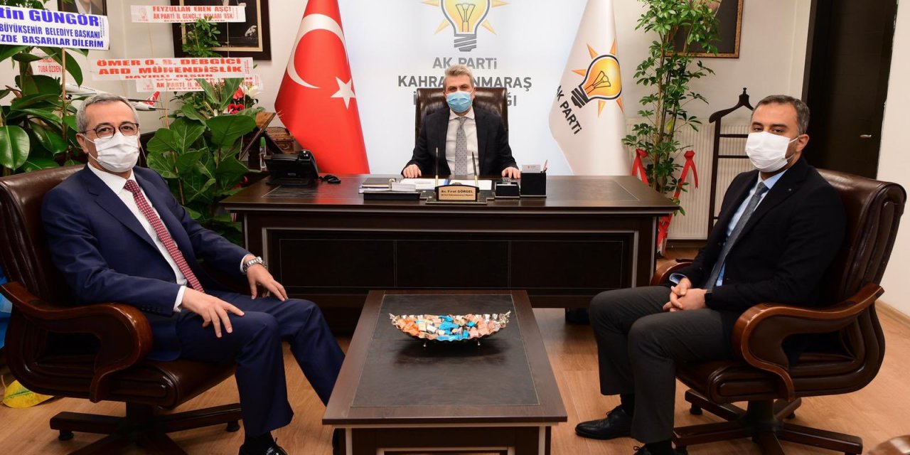 Hayrettin Güngör, İl Başkanı Görgel’i ziyaret etti