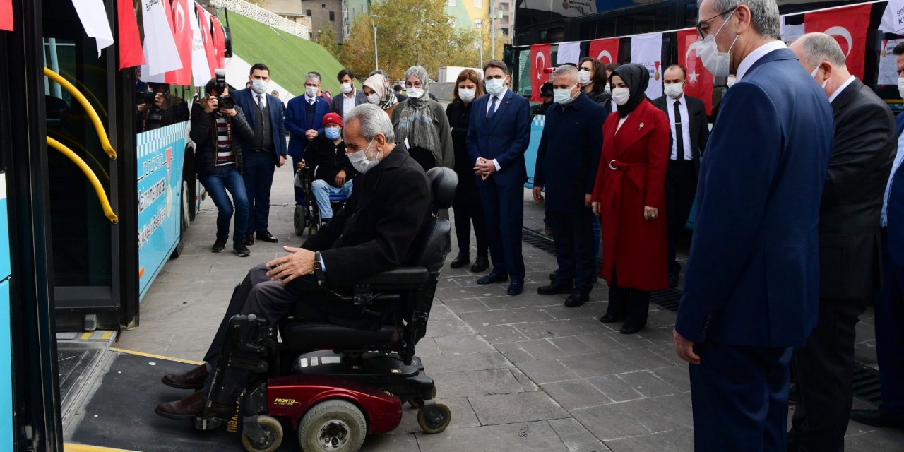 Kahramanmaraş'ta toplu taşıma araçlarına "erişilebilirlik" belgesi verildi