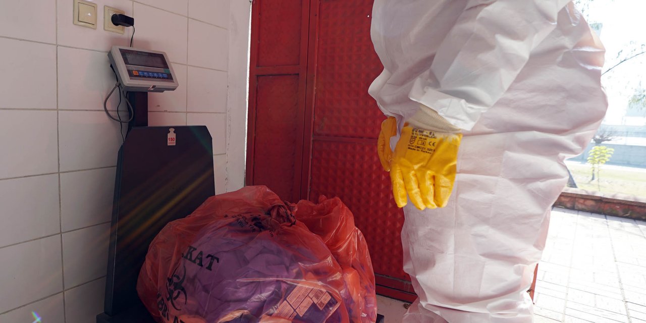 Kahramanmaraş’ta bu yıl bin 300 ton tıbbi atık bertaraf edildi