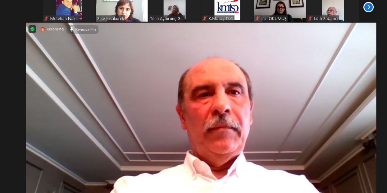 Kahramanmaraş’ta çevrimiçi Maraş Sümbülü ekimi yapıldı