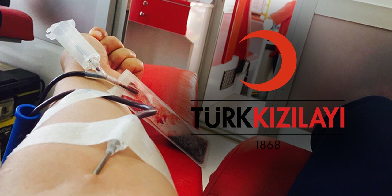Türkoğlu Emniyet Müdürlüğü'nden Türk Kızılay'a kan bağışı