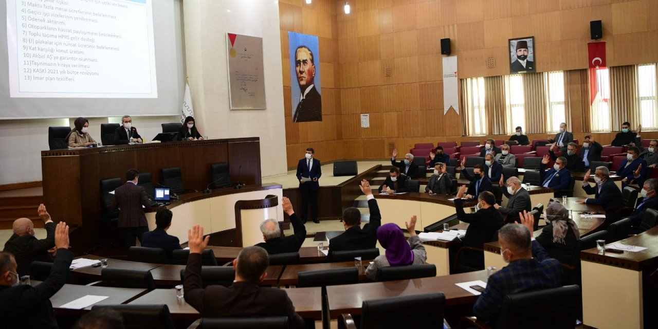 Büyükşehir Meclisi toplandı