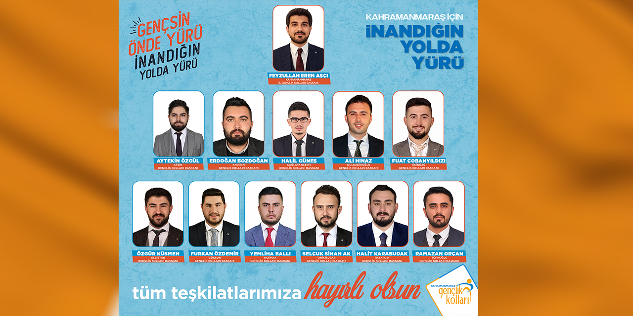 Kahramanmaraş’ta AK Parti Gençlik Kolları kongre süreci sona erdi