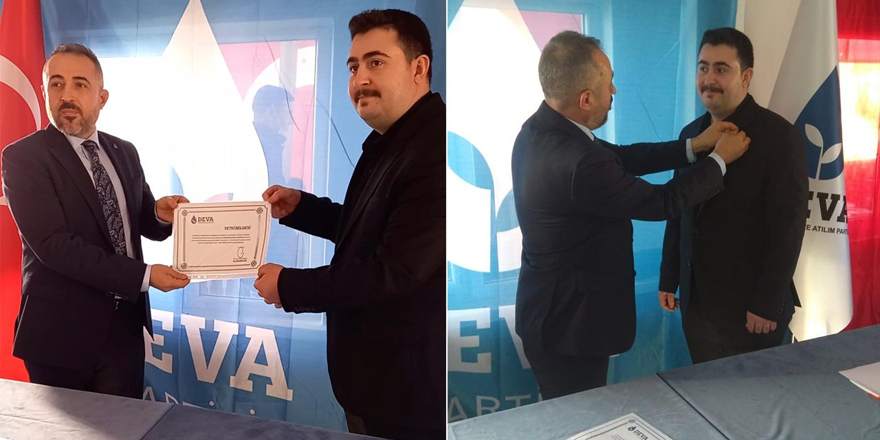 DEVA Partisi Elbistan İlçe Başkanı belirledi
