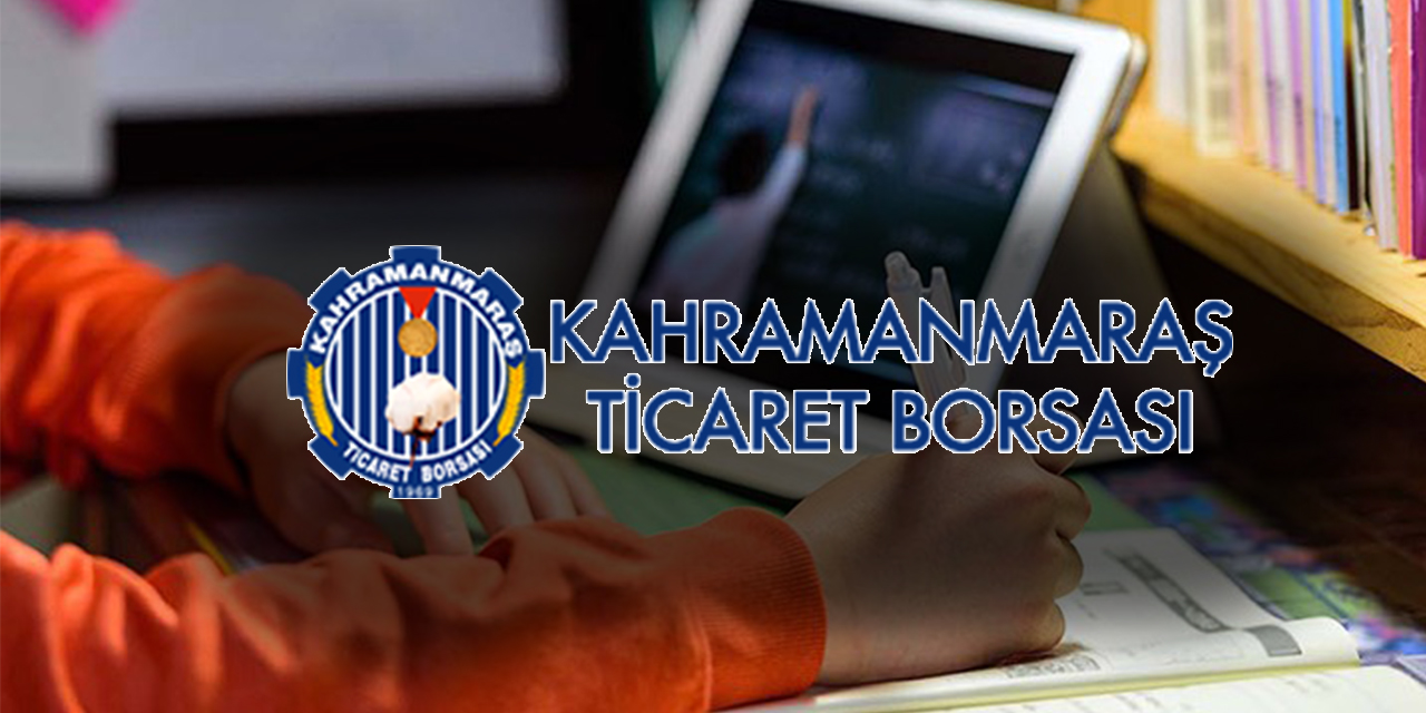 Kahramanmaraş Ticaret Borsası'ndan uzaktan eğitime tablet desteği
