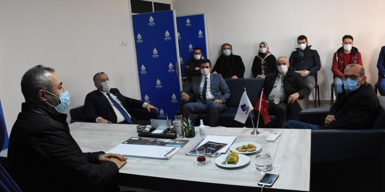 BBP Genel Başkan Yardımcısı Yardımcıoğlu’ndan Deva Partisi’ne ziyaret