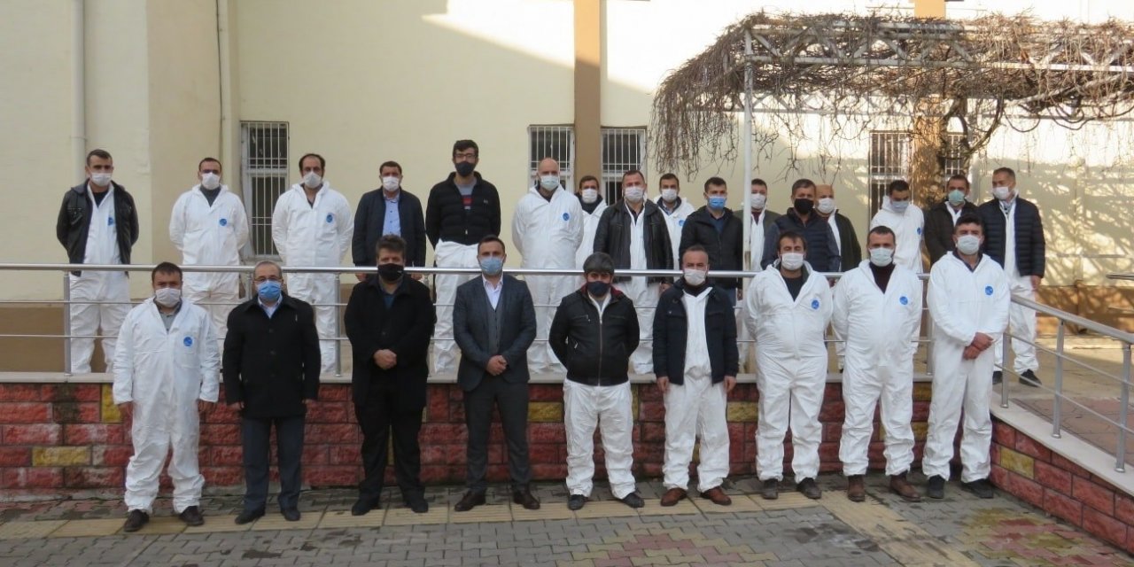 Kahramanmaraş’ta veteriner hekimlere aşılama eğitimi verildi