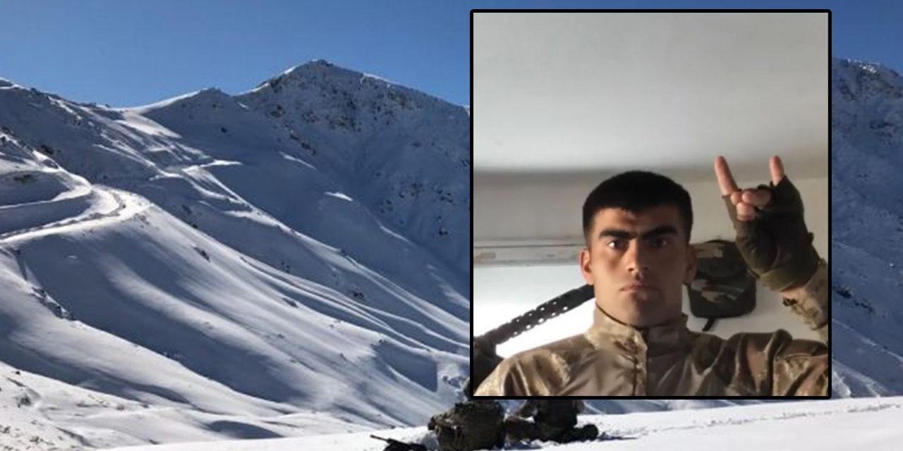 Kahramanmaraşlı asker Hakkari’de çığ altında kaldı! Arama çalışmaları devam ediyor