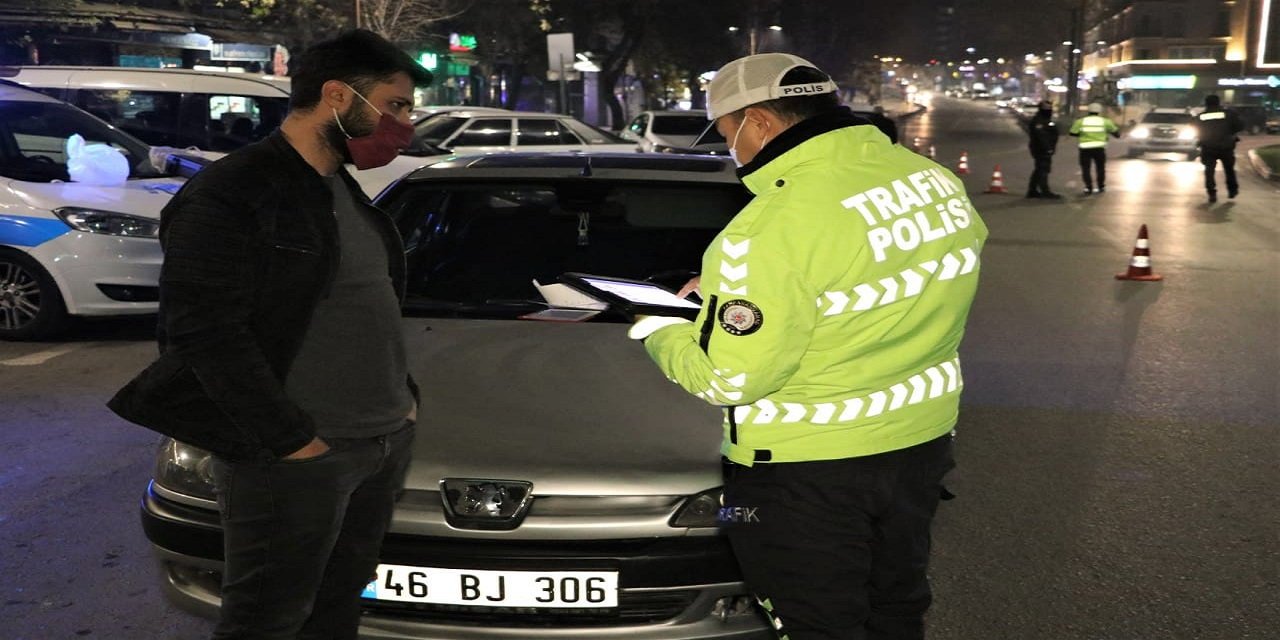 Kahramanmaraş'ta olmayan ehliyetine 2. kez el konuldu