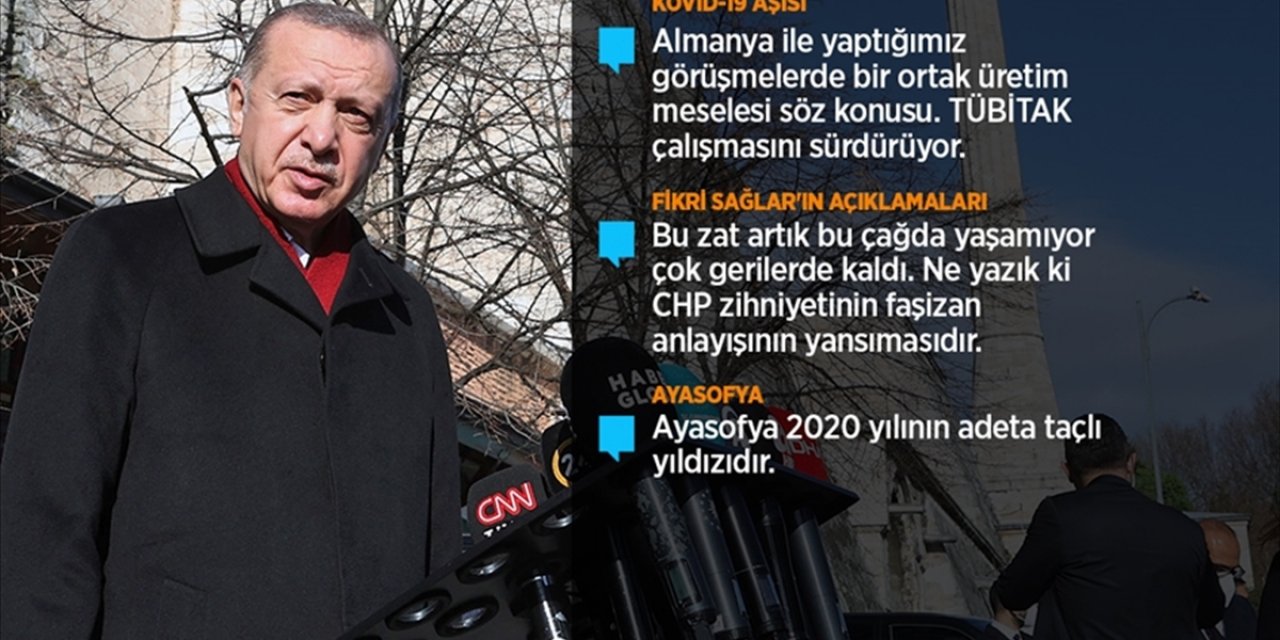 Cumhurbaşkanı Erdoğan: Aşılarda alınan bir mesafe var