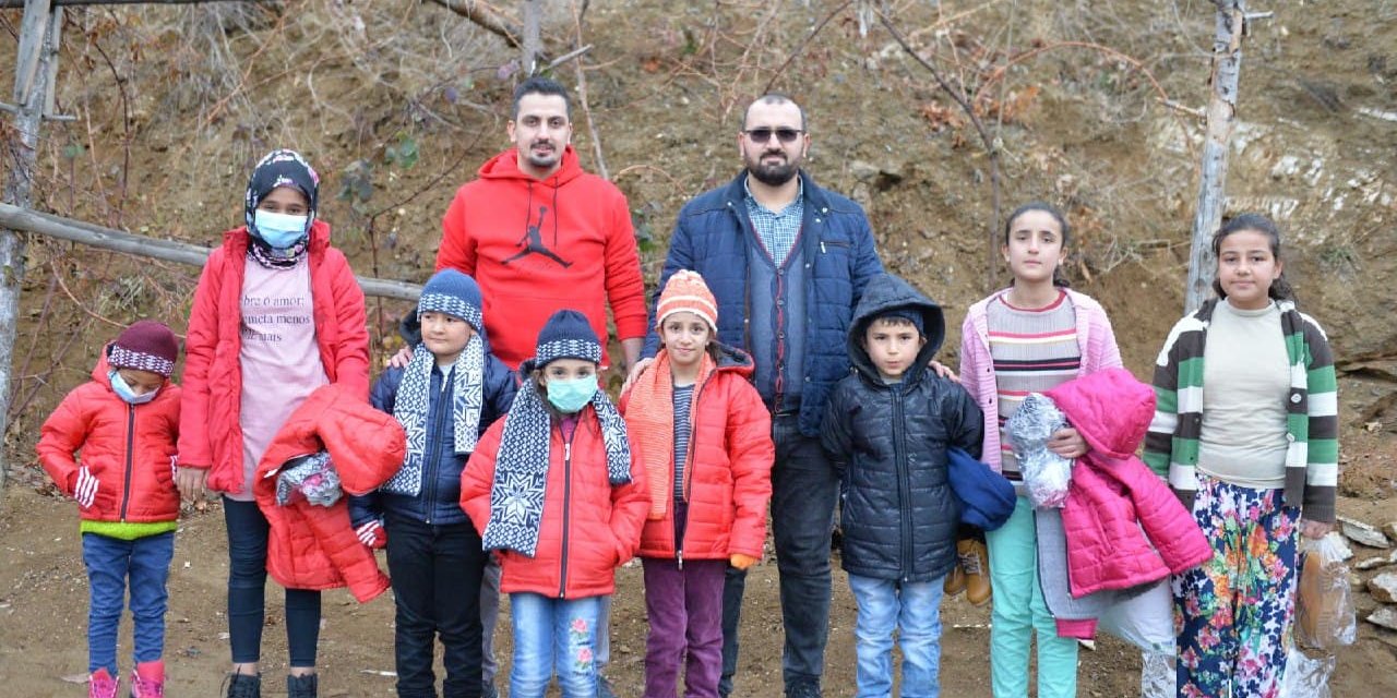 Kahramanmaraş'ta yeni yılda ihtiyaç sahibi çocukların umudu oldular