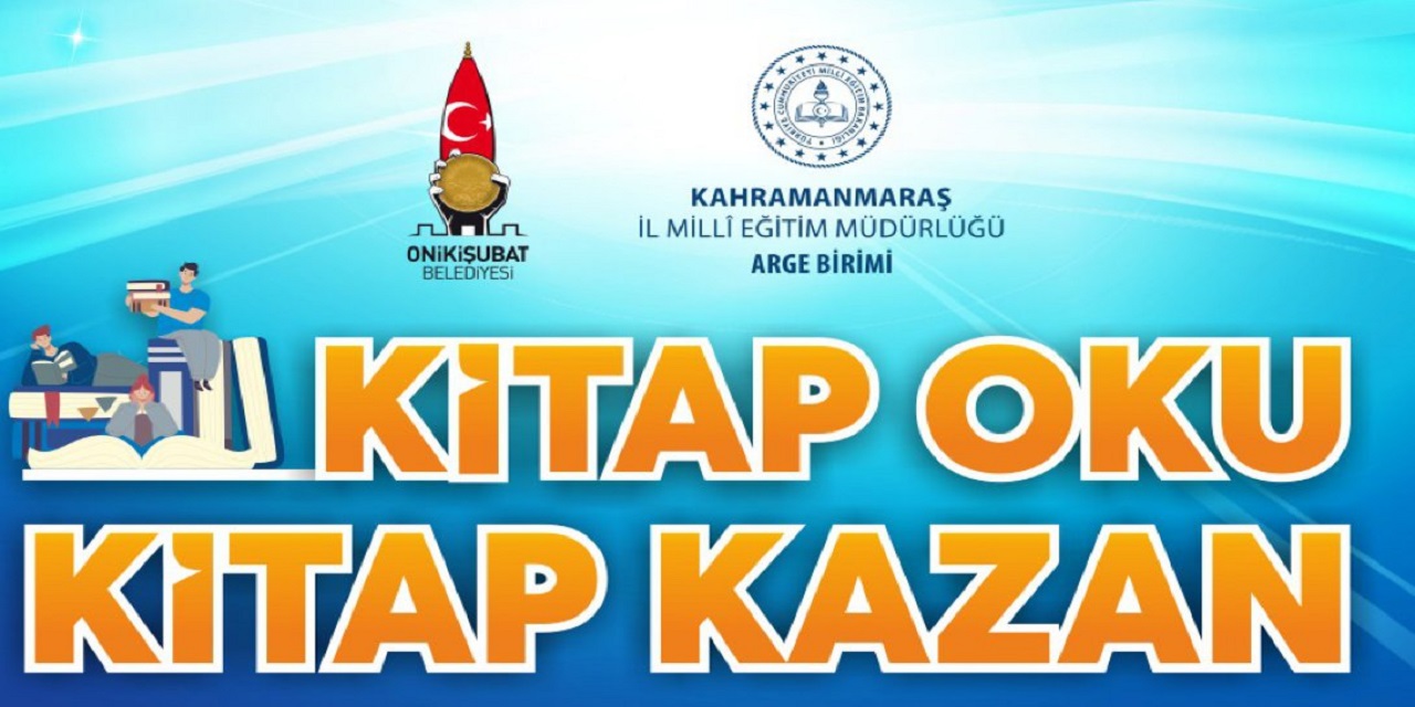 Kahramanmaraş İl Milli Eğitim Müdürlüğü’nden ‘Kitap Oku Kitap Kazan’ kampanyası