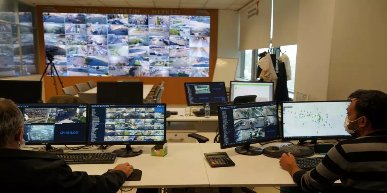 Kahramanmaraş’taki şehir trafiği 7/24 kontrol ediliyor