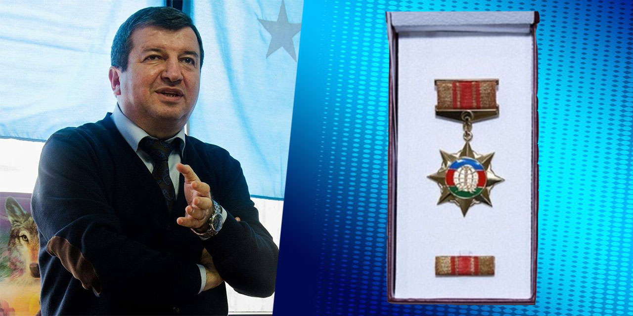 Kahramanmaraş’taki öğretim üyesi Azerbaycan Devlet Madalyası ile ödüllendirildi