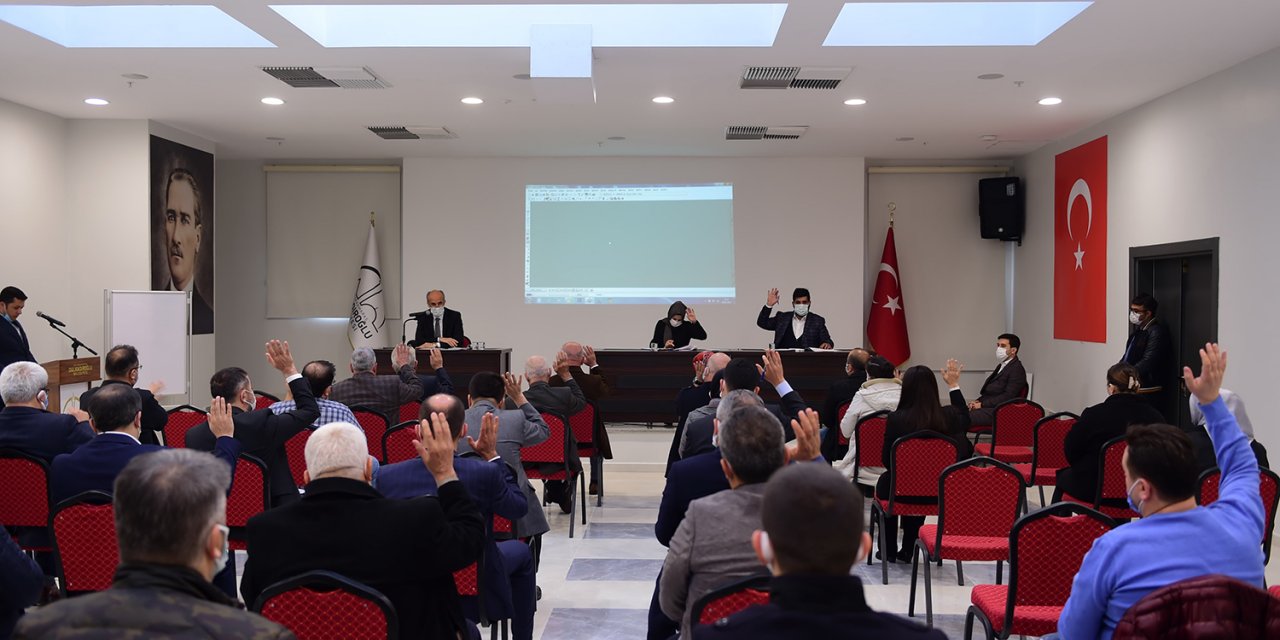 Dulkadiroğlu’nda yeni yılın ilk meclisi yapıldı