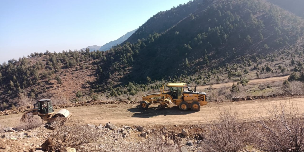 Türkoğlu-Düziçi Bağlantı Yolu Genişletiliyor