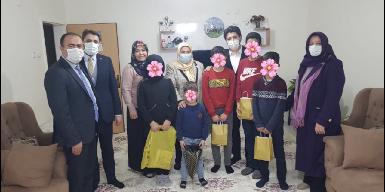 AK Parti Kahramanmaraş Milletvekili Öçal'dan koruyucu ailelere ziyaret