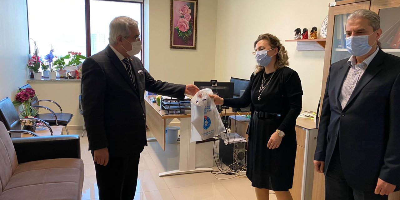 Rektör Can, KSÜ’de görev yapan akademik ve idari personelin yeni yılını kutladı