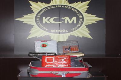 Bingölde uyuşturucu operasyonu