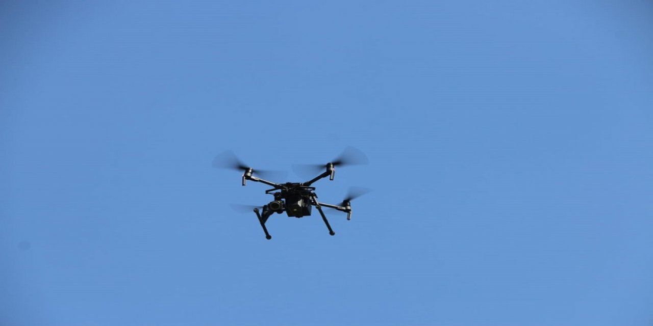 Kahramanmaraş'ta drone ile kırmızı ışık denetimi