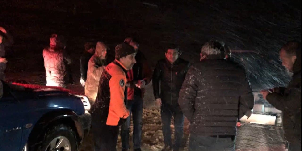 Kahramanmaraş’ta yaylada mahsur kalan 2 kişi jandarma ekiplerince kurtardı