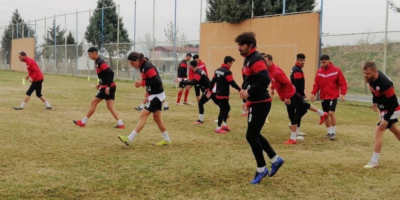 Kahramanmaraşspor’da Çorumspor maçı hazırlıkları devam ediyor