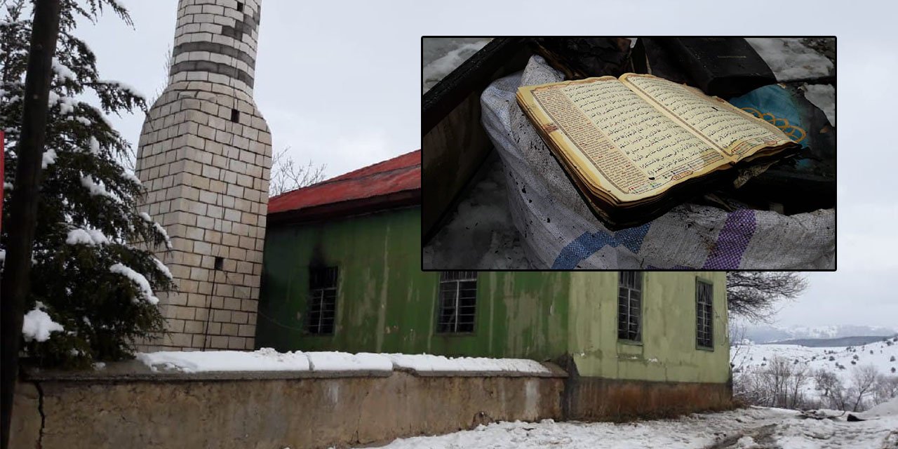 Kahramanmaraş’taki cami yangınında Kur'an'ı Kerim mucizesi