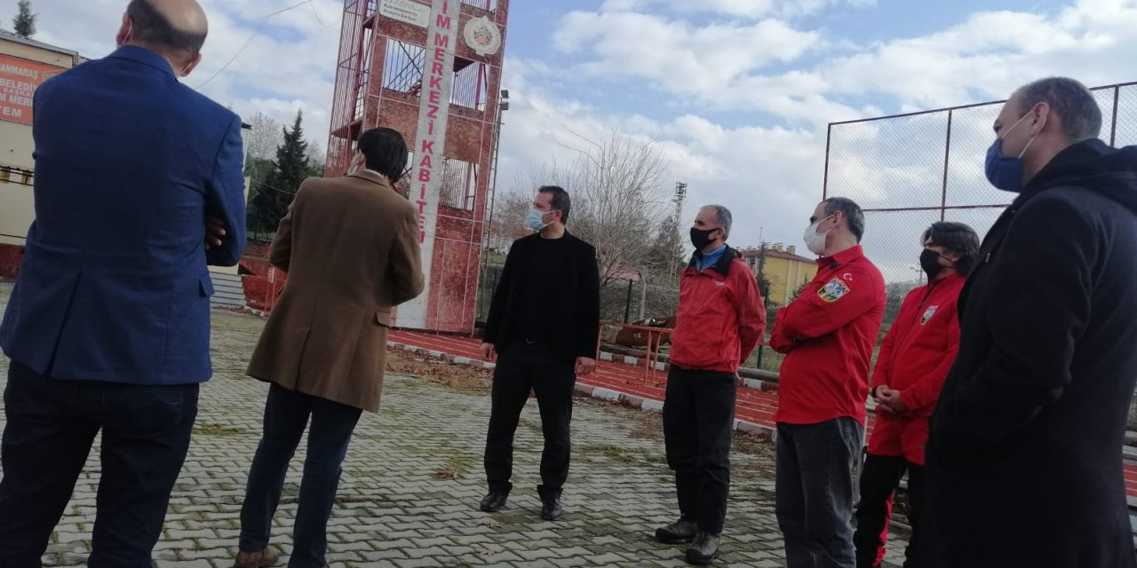 Kahramanmaraş AKUT Yönetim Kurulu Başkanı Şalcı'yı ağırladı