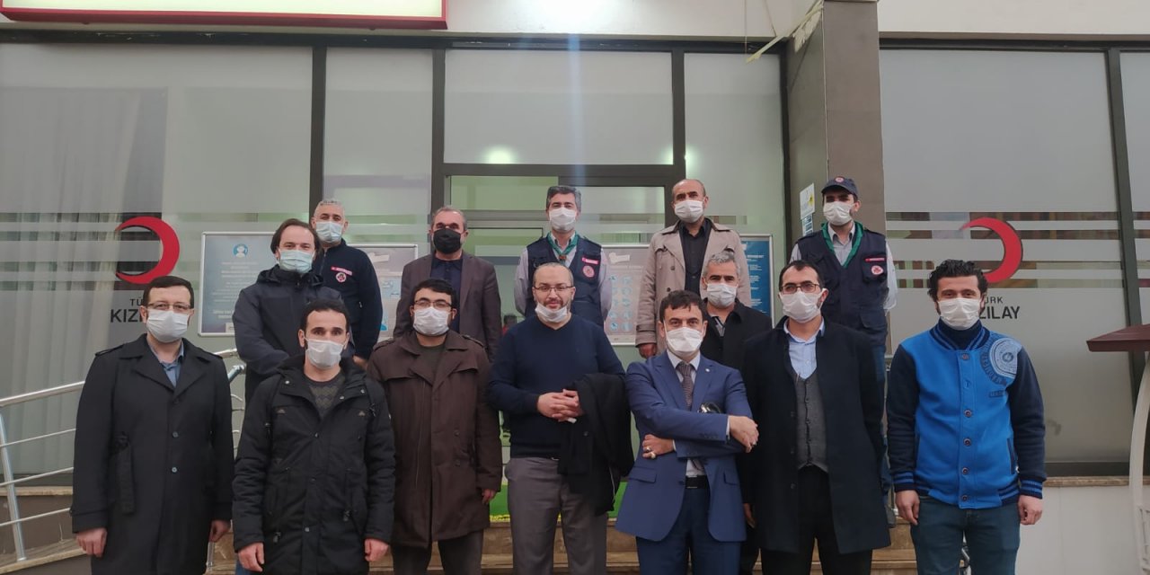 Kahramanmaraş’ta kan bağışına büyük destek