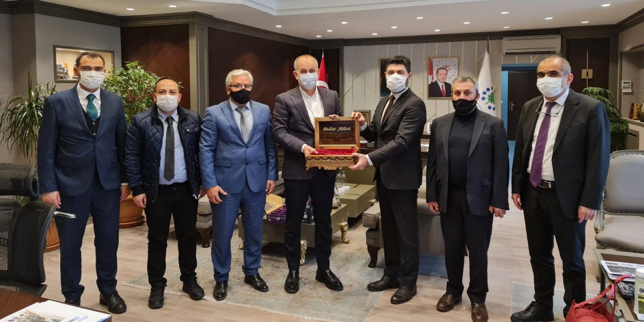 KGC Yönetimi TOKİ Başkanı Ömer Bulut ile görüştü