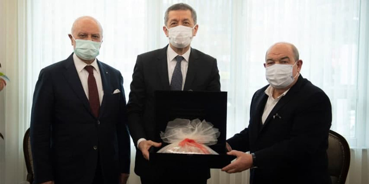 Kanbur ve Sağlam’dan Milli Eğitim Bakanı Selçuk’a ziyaret
