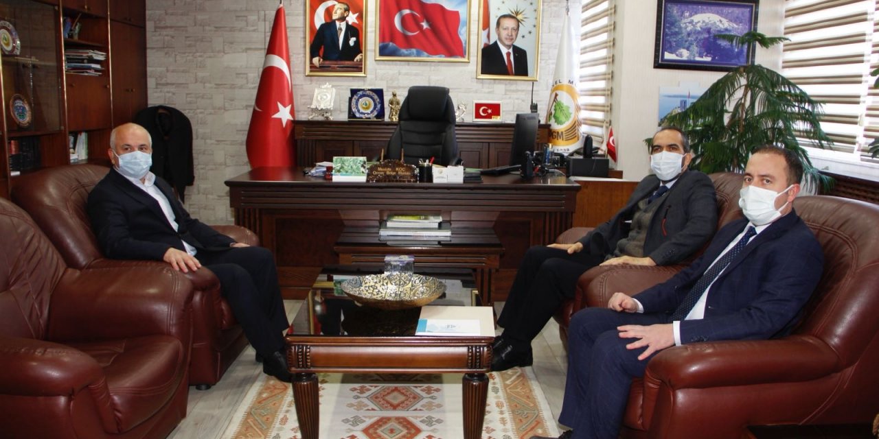 Milletvekili Özdemir Orman Bölge Müdürü’nü ziyaret etti