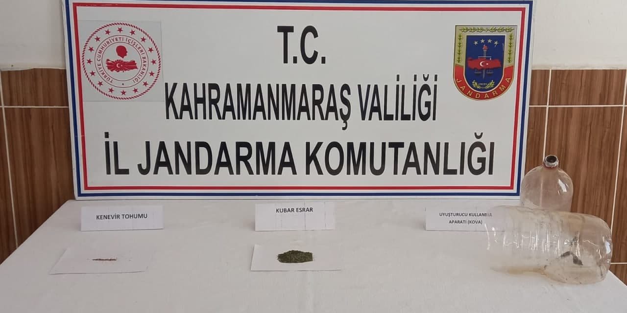 Göksun’da uyuşturucudan 6 kişi yakalandı