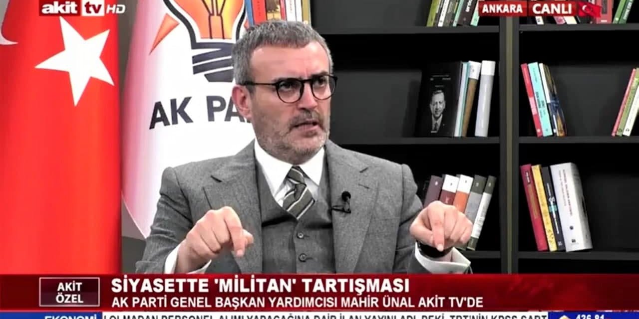 Mahir Ünal: CHP'den Türkiye'ye bakmamak lazım