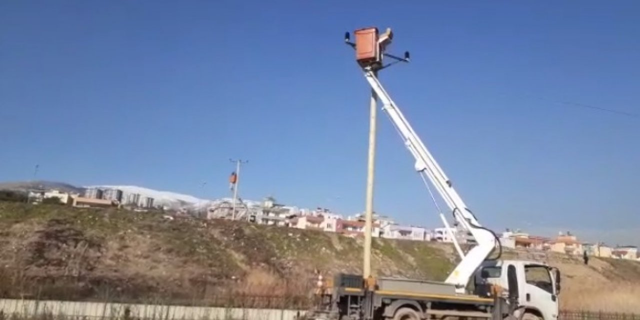 Kahramanmaraş’taki Vadi mahallesinde elektrik sorunu giderildi