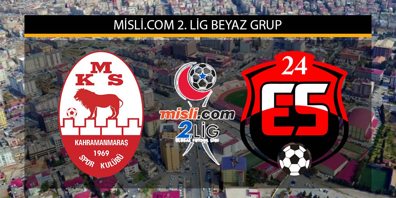 Kahramanmaraşspor, 24 Erzincanspor’u konuk edecek