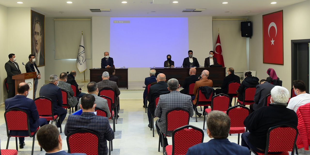 Dulkadiroğlu Belediyesi Şubat Ayı Meclis Toplantısı yapıldı