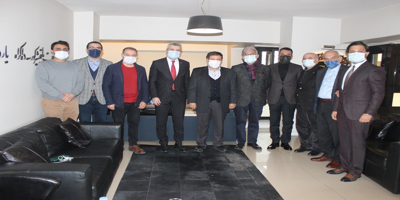 AK Parti İl Başkanı Görgel KMBGC’yi ziyaret etti