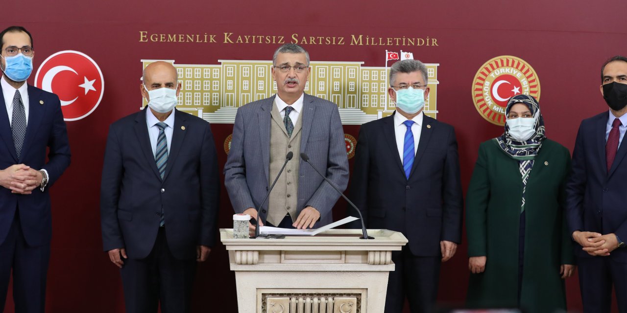 Kahramanmaraş Milletvekilleri TBMM’de basın toplantısı düzenledi