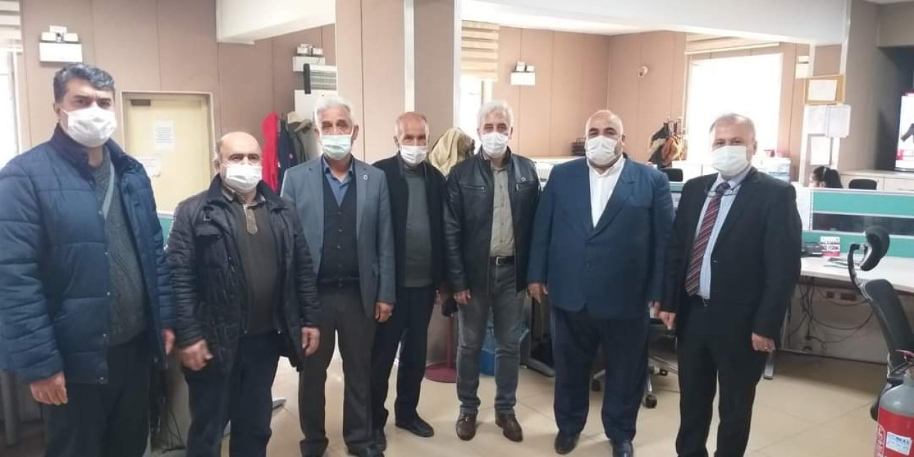 Kahramanmaraş’taki muhtarlar 112 Acil Çağrı Merkezi Müdürlüğü’nü ziyaret etti