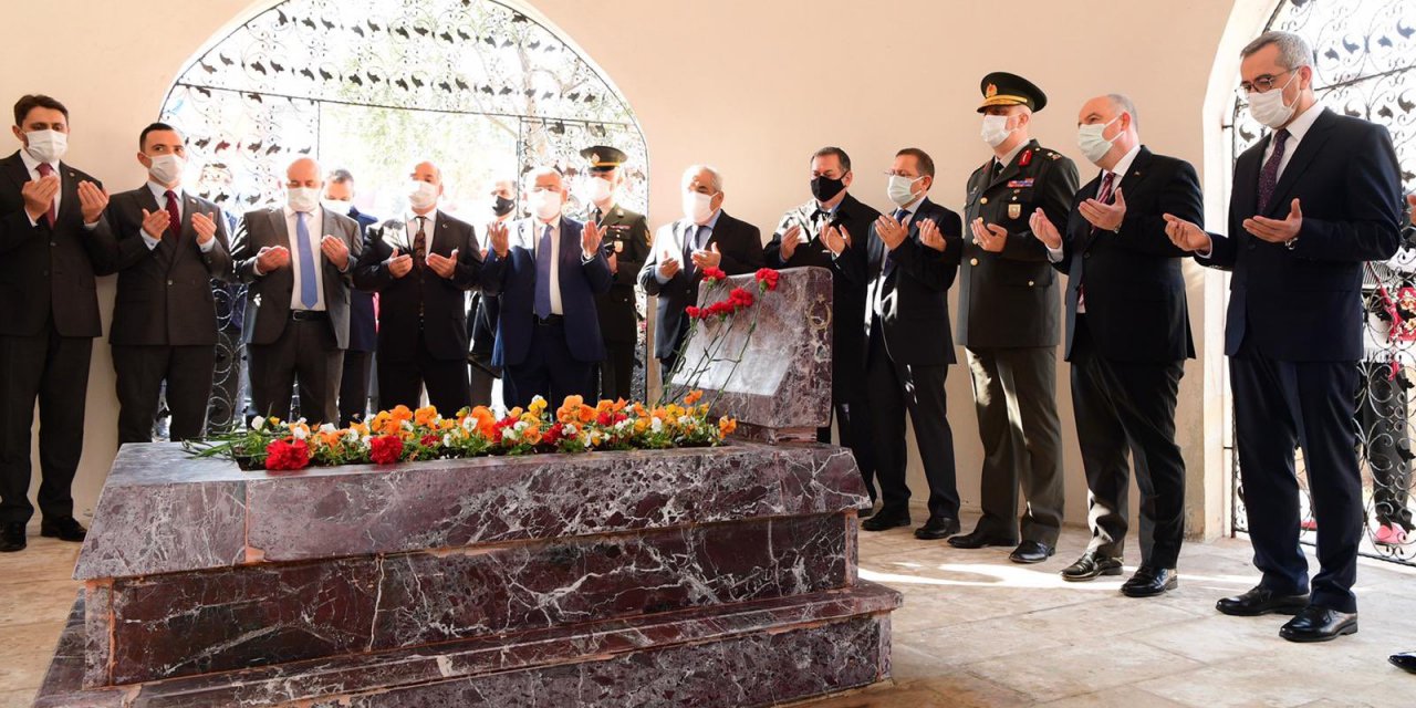 Kahramanmaraş’ın simgesi Sütçü İmam kabri başında anıldı