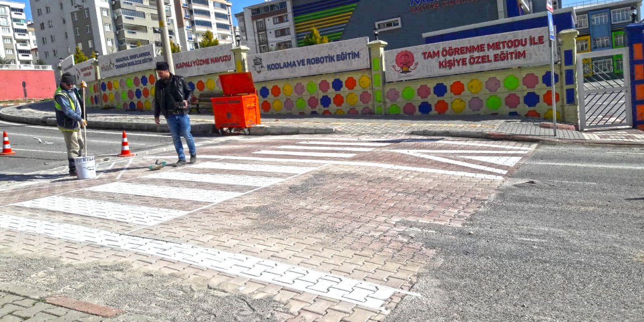 Kahramanmaraş’ta okul güzergahlarında farkındalık çalışması